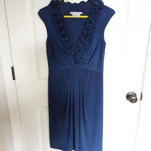 Maggie London size 10 navy blue dress